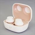 BTW-A3800W　ホワイト ★10％ポイント還元 軽量4g！カワイイ見た目で迫力の音圧！ 完全ワイヤレスイヤホン