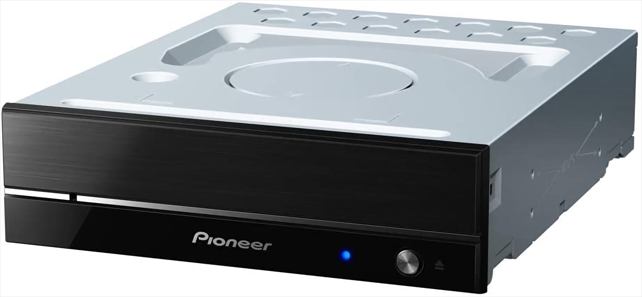 【Pioneer/ RATOC】Blu-rayドライブ (BDR-S12J-BK) & 外付けキット