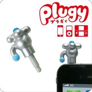 【クリックで詳細表示】SP-2424 プラギィ 水道 イヤホンジャックに挿すアクセサリー