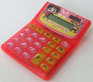 【クリックでお店のこの商品のページへ】OPP-PDU-LC 電卓2nd ルフィxチョッパー ワンピース x パンソンワークス