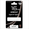 HDUF134C16G3C USB3.2 Gen2 Type-C メモリ Type-Aコネクタ搭載　☆6個まで￥300ネコポス対応可能！