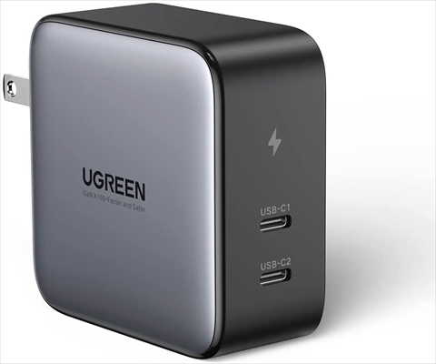 UGREEN USB-C 2ポート 100W GaN Tech Fast Charger (40795)