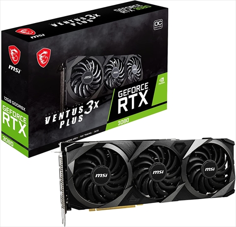 GeForce RTX 3080 VENTUS 3X PLUS 12G OC LHR