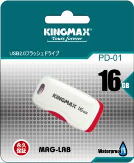 【クリックで詳細表示】KingMax PD-01 16GB レッド