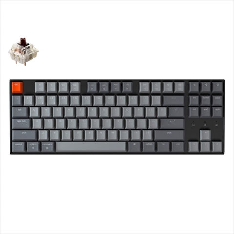 Keychron K8 brown White-LED