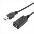 USB-EXM301/BK USB延長ケーブル　マグネットコネクタ　1m