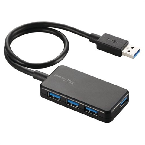 U3H-A411BBK 4ポートUSB3．0ハブ ☆2個まで￥250クリックポスト対応可能！