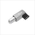 HDX-C2BL Type-C - USB-B L字変換アダプター