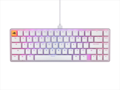 GLO-GMMK2-65-FOX-W Glorious GMMK 2 65% (Pre-Built) - White