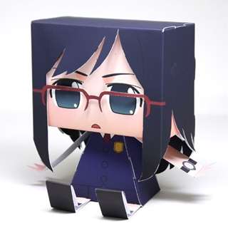 【クリックで詳細表示】グラフィグ039 つるこ ペーパークラフト