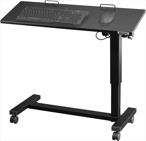 BHT-900G-BK ゲーミングベッドテーブル お腹の上にキーボードが配置できるベッド専用デバイステーブル