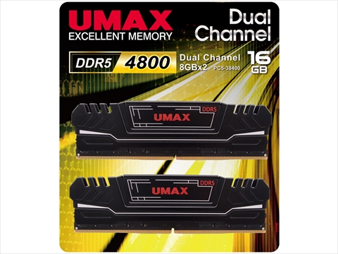 UM-DDR5D-4800-16GHS ヒートシンクあり　☆1個まで￥300ネコポス対応可能！