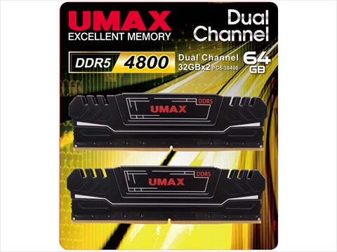 UM-DDR5D-4800-64GHS ヒートシンクあり