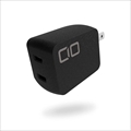 NovaPort DUO 30W2C ブラック CIO-G30W2C-BK 30W 2ポート GaN充電器 PD/QC対応 急速充電