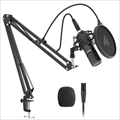 Microphone AU-PM320S ボーカルや楽器演奏の録音にも最適なXLRタイプのコンデンサーマイク