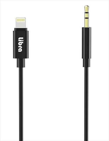LBR-L235C Libra iOS用端子―3．5mmオーディオケーブル 1m ☆4個まで￥250クリックポスト対応可能！