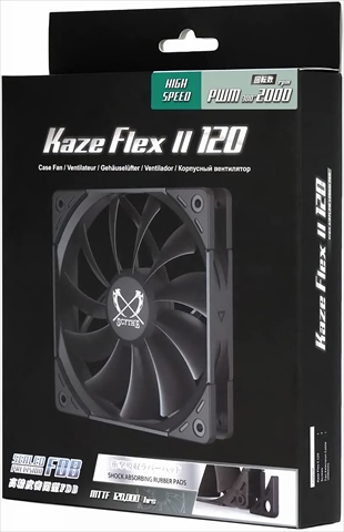 KFS1225FD20-P KAZE FLEX II 120 PWM 2000RPM 