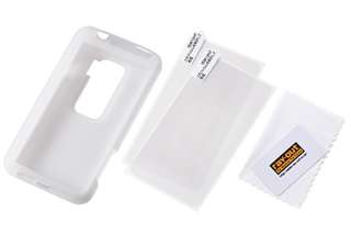 【クリックで詳細表示】RT-ISW12HTC1/W シルキータッチ・シリコンジャケット ホワイト