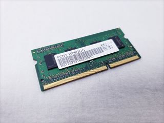 204Pin 1066(PC3-8500) 2GB DDR3 S.O.DIMM 各サイトで併売につき売切れのさいはご容赦願います。