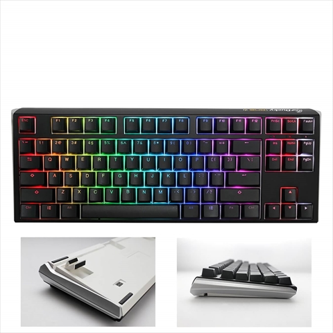 One 3 Classic Black/White TKL RGB Cherry Silver dk-one3-classic-bw-rgb-tkl-silver