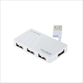 U2H-YKN4BWH USB2．0ハブ(ケーブル収納タイプ) ☆2個まで￥300ネコポス対応可能！
