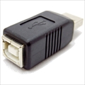 SUBF-UAM A(オス)-USB B(メス) 変換アダプタ ☆6個まで￥250クリックポスト対応可能！