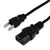 ACP-15S-BK AC電源ケーブル 極細ストレートタイプ 1．5m ☆2個まで￥250クリックポスト対応可能！