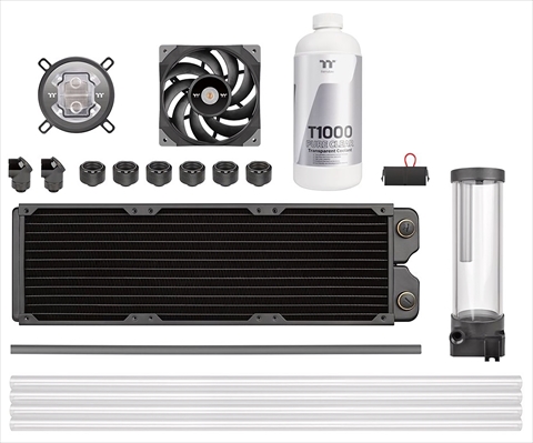 CL-W306-CU12BL-A Pacific TOUGH C360 DDC Hard Tube LIQUID COOLING KIT 