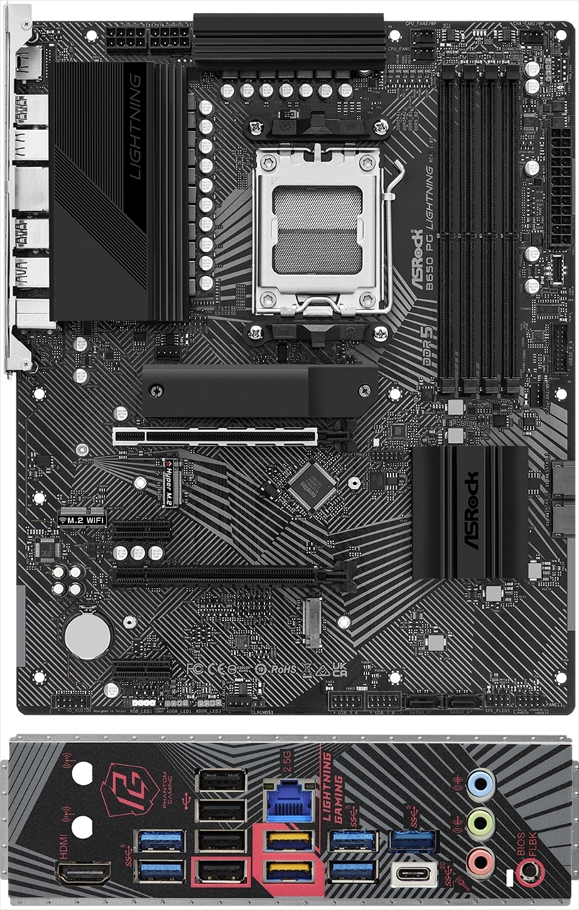 【新品未使用】ASRock マザーボード B650 PG Lightning