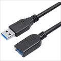 USB3-EXA20BK USB3.0延長ケーブル Aオス-Aメス 2m ブラック