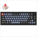 Q2-M1-JIS Keychron Q2 QMK カスタム・メカニカルキーボード　ノブバージョン - JIS配列（テンキーレス）- 組み立て済み / カーボンブラック / Gateron G Proスイッチ（ホットスワップ） 赤軸