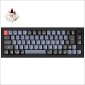 Q2-M3-JIS Keychron Q2 QMK カスタム・メカニカルキーボード　ノブバージョン - JIS配列（テンキーレス）- 組み立て済み / カーボンブラック / Gateron G Proスイッチ（ホットスワップ） 茶軸