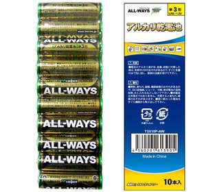 【クリックで詳細表示】B-T3X10P-AW 単3 アルカリ乾電池 10本パックX6個(60本パック化粧箱)