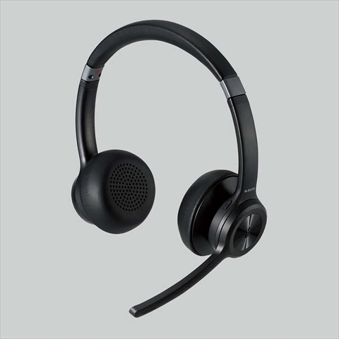 LBT-HSOH20BK Bluetooth対応ﾍｯﾄﾞｾｯﾄ/ﾉｲｽﾞﾘﾀﾞｸｼｮﾝﾏｲｸ機能付き/ﾌﾞﾗｯｸ　「テレワーク向け」