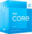 Core i3-13100F  3.4(4.5)GHz / 4コア 8スレッド / スマートキャッシュ12M /  内蔵グラフィック非搭載  / TDP58W ※F型番は内蔵グラフィックスは搭載されておりません。