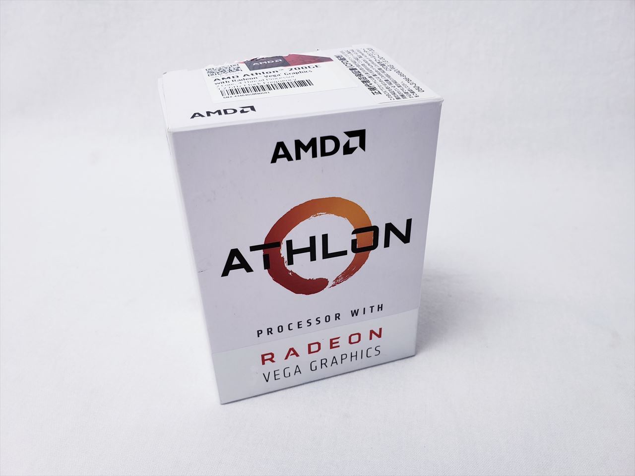Athlon 200GE With Cooler (2-core 4-thread/3.2GHz/Total Cache  5MB/TDP35W/Radeon Vega3 Graphics) 各サイトで併売につき売切れのさいはご容赦願います。