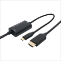 USD-PFH10/BK USB PD対応 USB Type-C – HDMI変換ケーブル 1m
