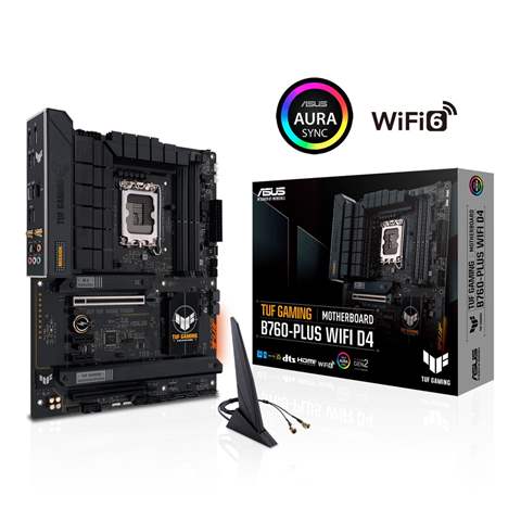 TUF GAMING B760-PLUS WIFI D4 | ATX | Intel LGA1700 | マザーボード