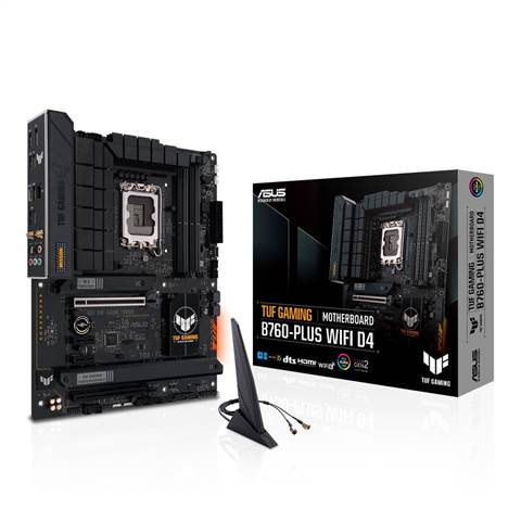 TUF GAMING B760-PLUS WIFI D4 | ATX | Intel LGA1700 | マザーボード
