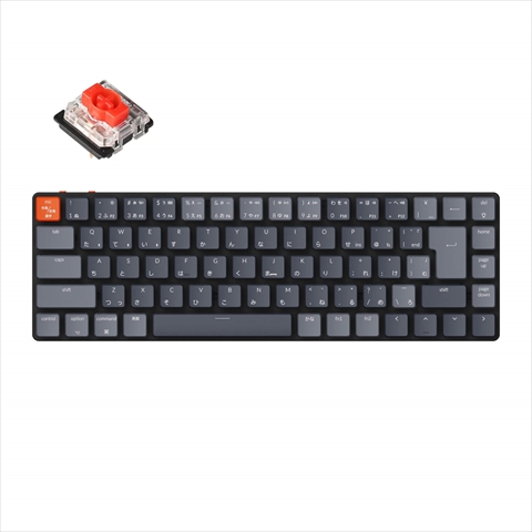 Keychron K7 ワイヤレス・メカニカルキーボード White LED - JIS配列 