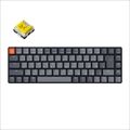 K7-E4-JIS Keychron K7 ワイヤレス・メカニカルキーボード RGBライト - JIS配列（テンキーレス）-Keychron オプティカル（ホットスワップ） 黄軸（バナナ）
