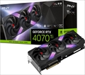 VCG4070T12TFXXPB1-O PNY GeForce RTX4070Ti 12GB XLR8 Gaming VERTO EPIC-X ARGB OC 3FAN