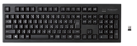 TK-FDM088TBK ワイヤレスプレミアムメンブレンキーボード ★☆今なら登録ユーザー限定特価！☆★