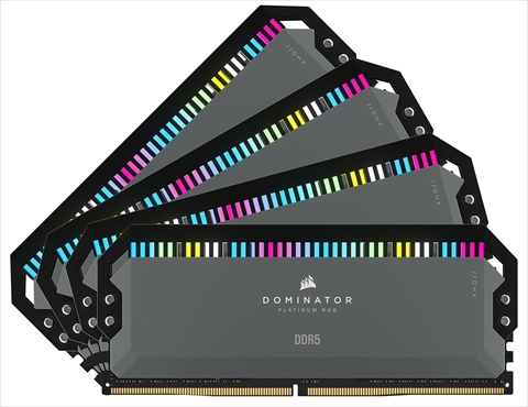 CMT64GX5M4B5600Z36 「AMD EXPO Technology対応」 DOMINATOR PLATINUM RGB | 288pin DDR5 SDRAM (DDR4と互換性なし) | デスクトップ用メモリ PCパーツと自作パソコン・組み立てパソコンの専門店 | 1's