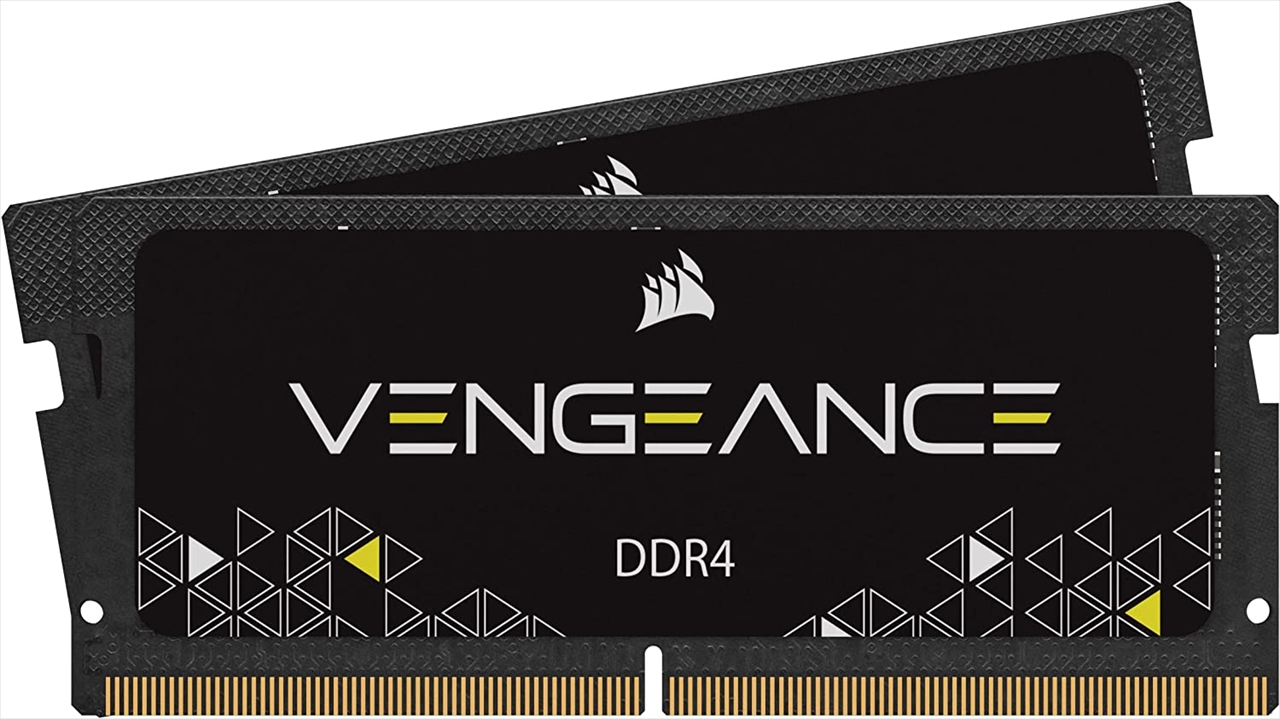 [Generic] Command and Conquer 黒枠 2枚 CMSX64GX4M2A3200C22 VENGEANCE | 260pin DDR4 SO-DIMM | ノート