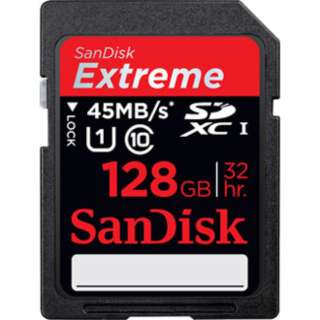 【クリックで詳細表示】SDSDX-128G-X46 輸入品(CLASS10) 45MB/s Extreme SDXC UHS-1 64GB