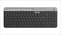 K580GR Slim Multi-Device Wireless Keyboard グラファイト