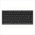 V1-Z3-JIS Keychron V1 QMK カスタム・メカニカルキーボード ベアボーン（ベースのみ） ノブバージョン RGB - JIS配列（テンキーレス） / フロステッドブラック（半透明）