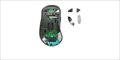 SK-GL-M4-WHITE Xtrfy M4 / M4 WIRELESS GLASS SKATES マウスソール（M4用 強化ガラス マウスフィート）