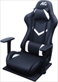ALG-GMFCKAK ゲーミングﾞ座椅子 ブラック＆ブラック